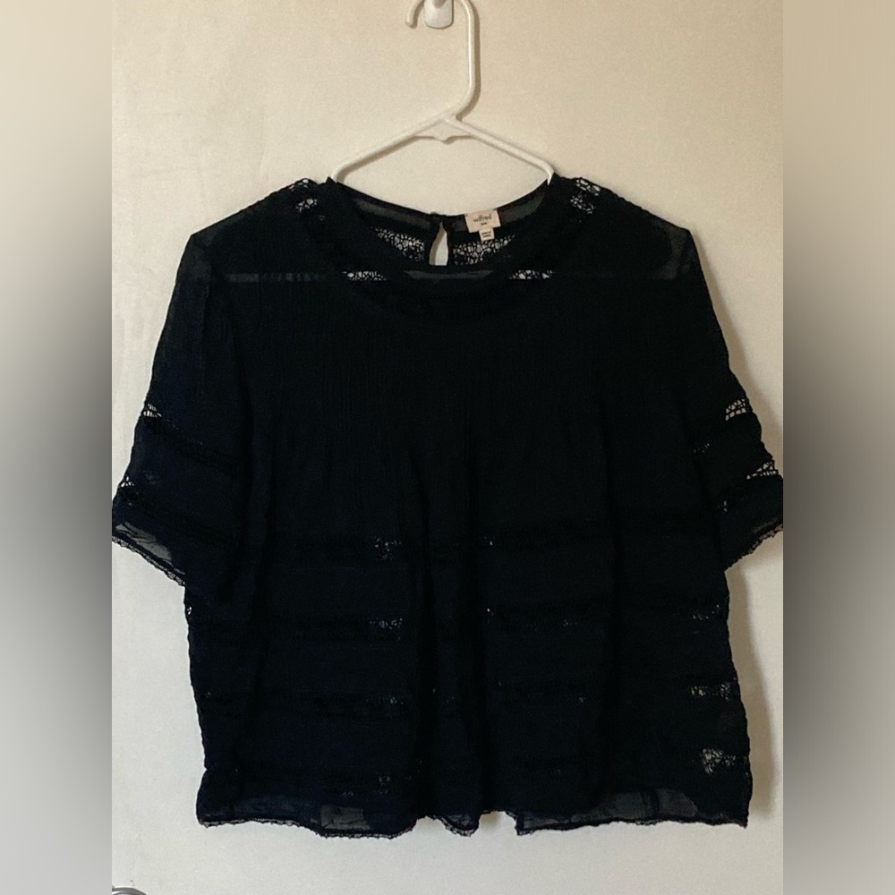 Wilfred embroidered top